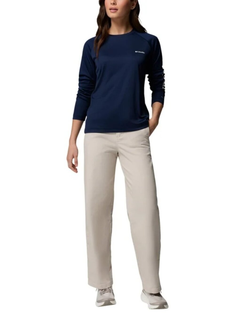 Women long sleeve sun tee, Columbia